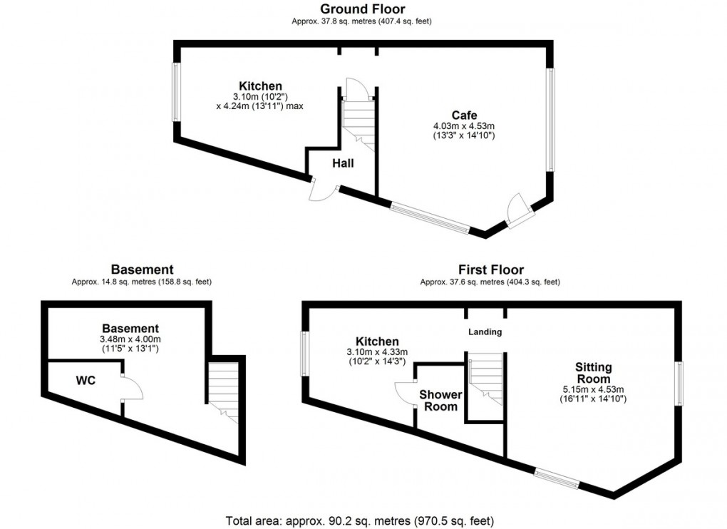 Floorplan for Albert Street, Huddersfield