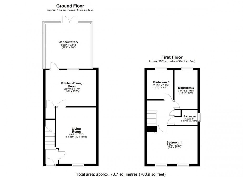 Floorplan for Hawthorne Way, Shelley