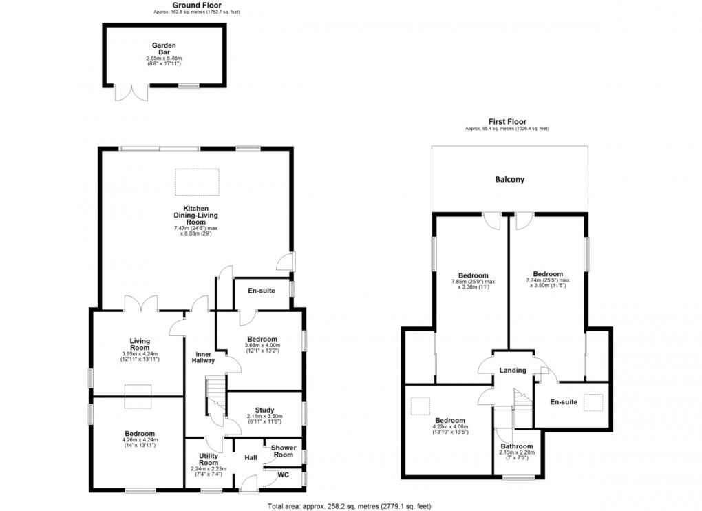 Floorplan for Woodhouse Lane, Brighouse