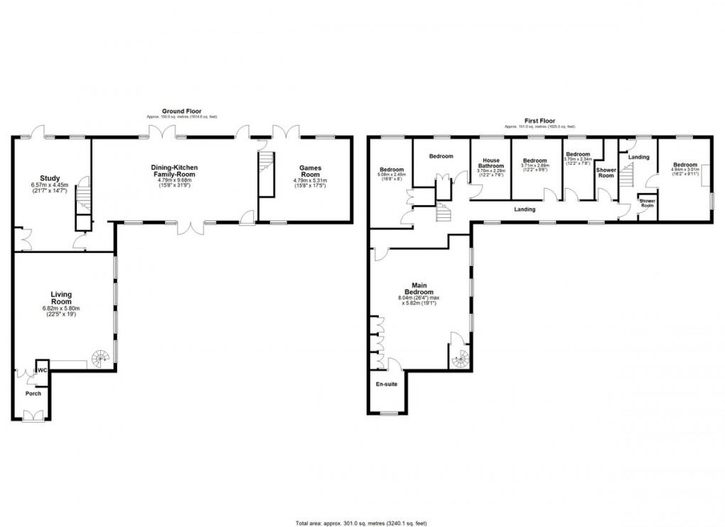 Floorplan for Shepley, Huddersfield